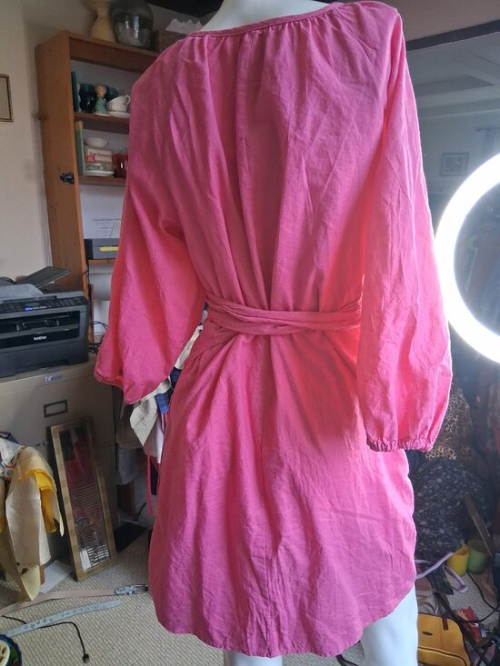 Joe Fresh cotton wrap summer dress M - Picture 3 of 3